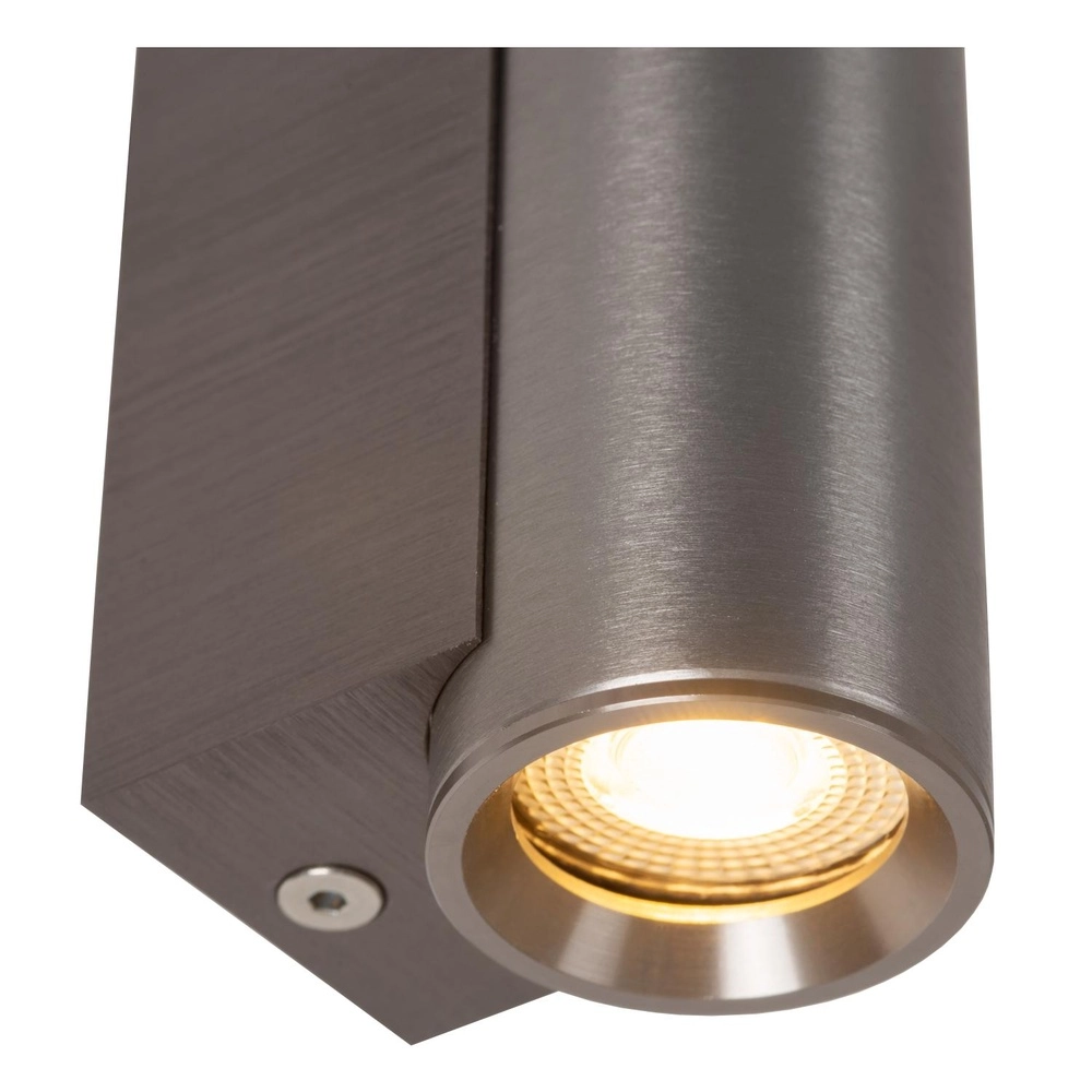 Downlight Dupla metaalgrijs mini GU10 Lucide 5411212094032