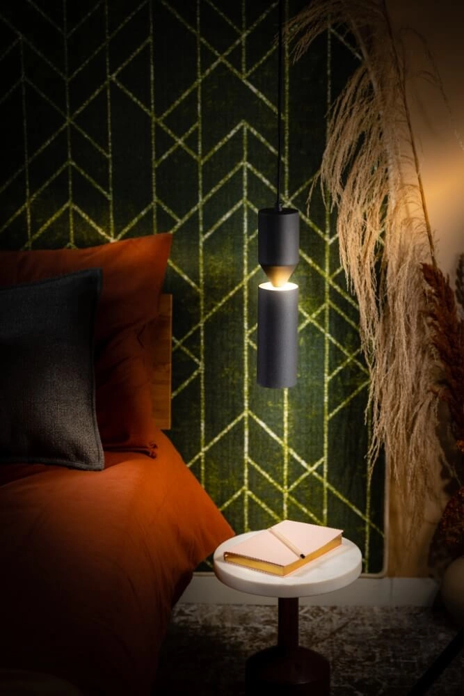 Zwarte hanglamp Pencil Ø 8cm ETH 8720195305118
