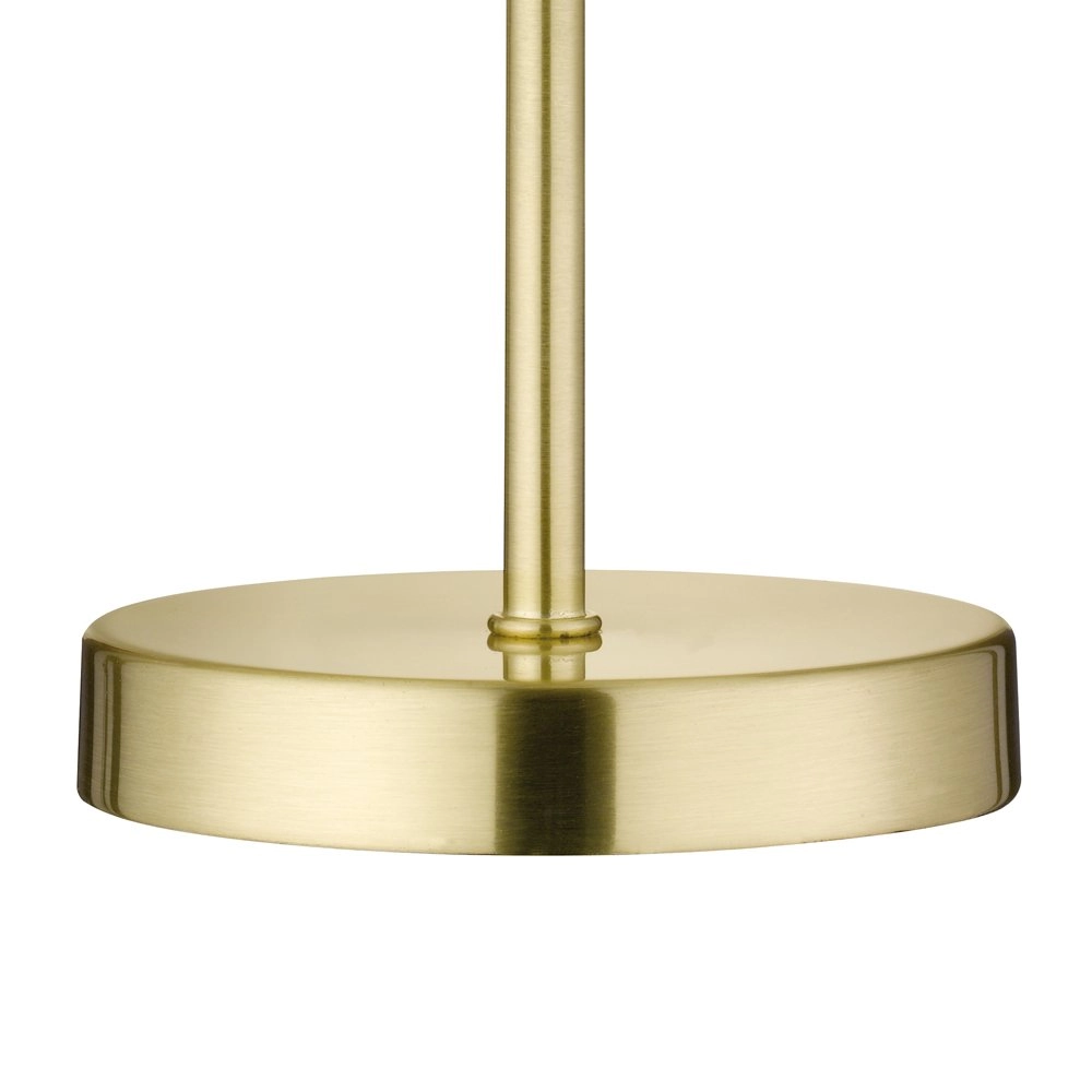 LED tafellamp Queen 24cm messing mat Trio 4017807369540