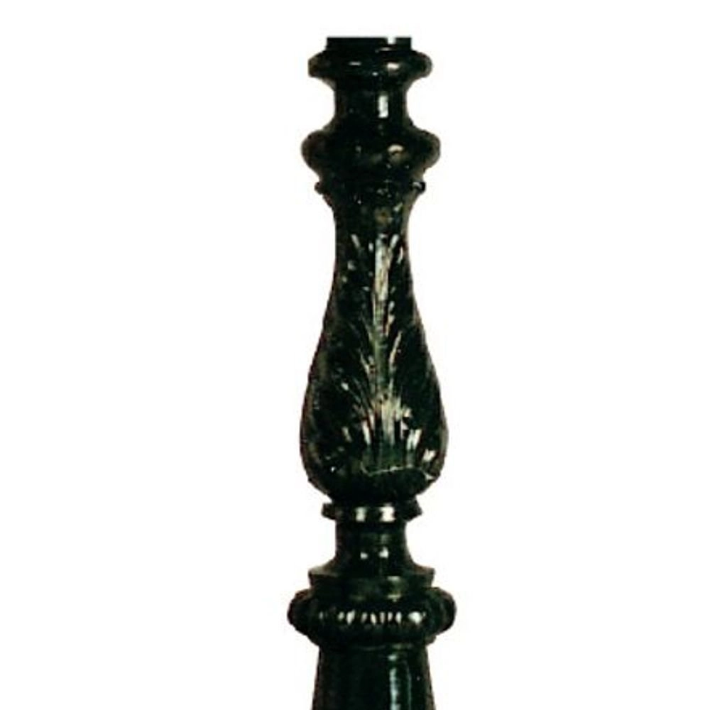 Nostalgic mast Toulon AB TAB zwart KS verlichting 8714732593342