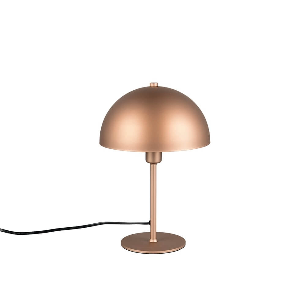 Design tafellampje Nola koffiebruin Ø 20cm Trio 4017807633924