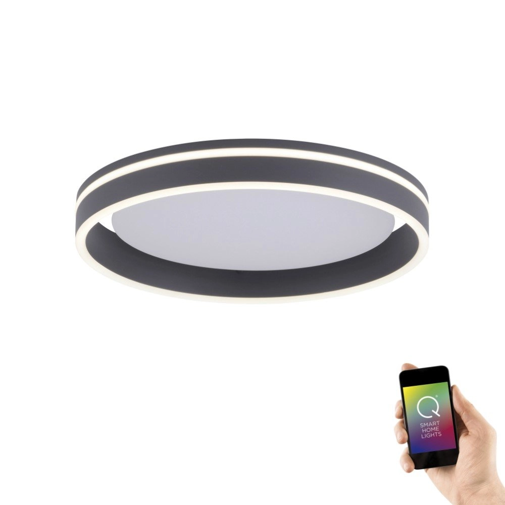 Design plafondlamp Q-Vito Ø 40cm Paul Neuhaus 4012248336052