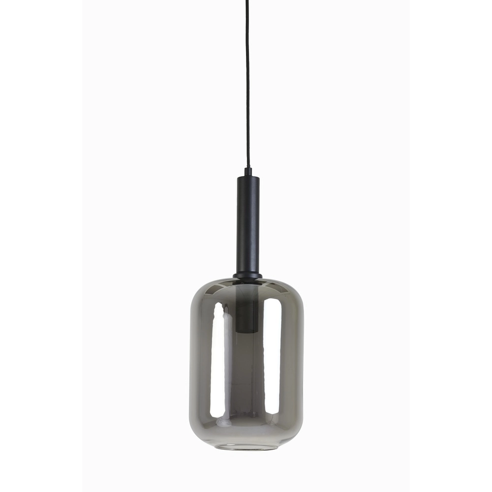 Smoke glazen hanglamp Lekar Ø 22cm - 1x E27