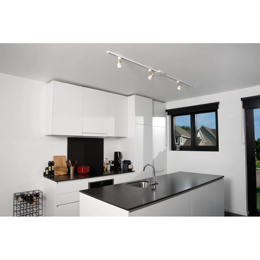 Railspot Track Floris 1-fase wit Lucide 5411212093837