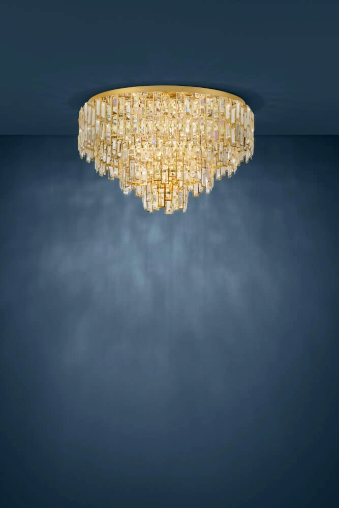 Ø 78cm plafond kroonluchter Calmeilles goud Stars of Light 9002759396121