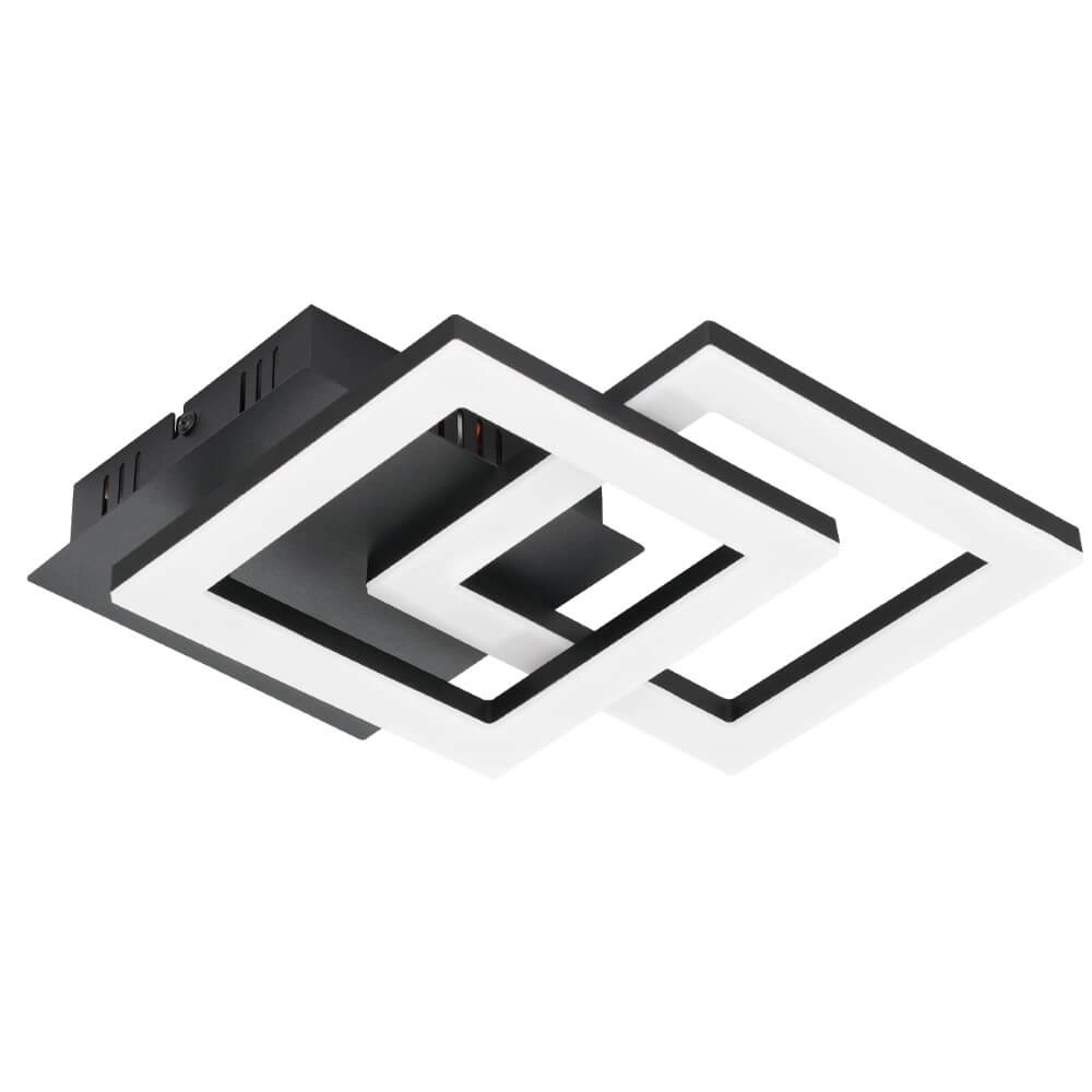 Plafondlamp Zigbee Paranday-Z 47x22,5cm zwart Eglo 9008606231195