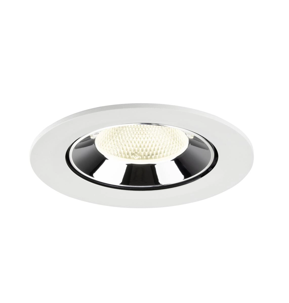 Inbouwspot Numinos Gimble L wit/chroom 4000K - 20gr SLV 4024163310048