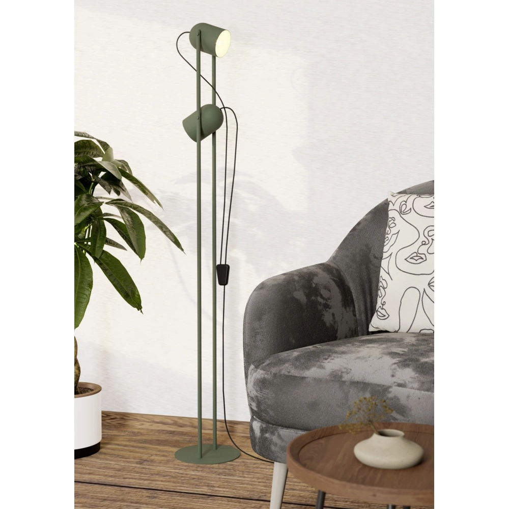 Design vloerlamp Tilston groen Eglo 9008606359707