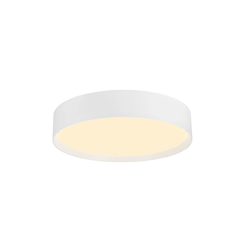 Plafondlamp Decona Ø 30cm wit - 2700K/3000K sensor