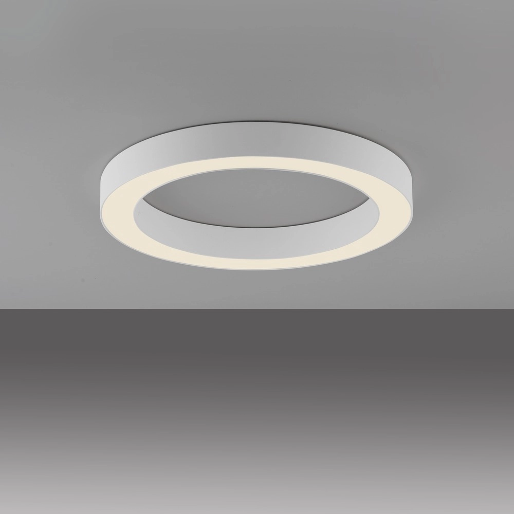 Strakke led plafondlamp Pure Lines Round Ø 35cm - wit Paul Neuhaus 4012248395226