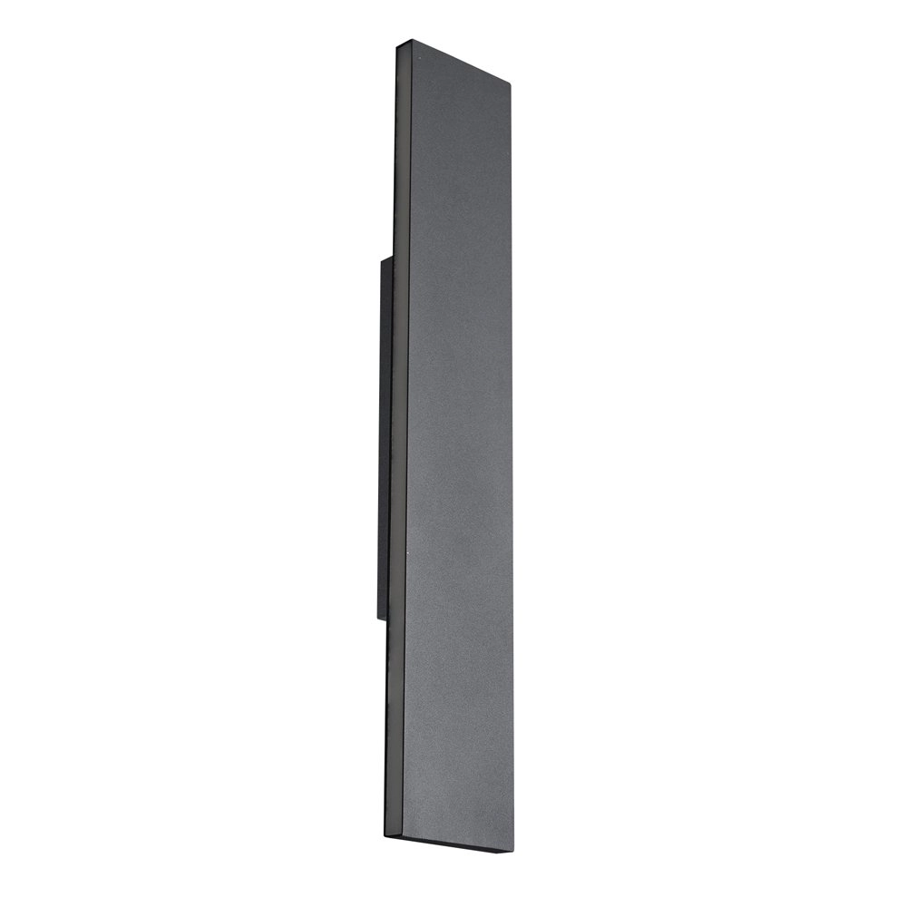 muur licht Concha 47cm antraciet Trio 4017807433425