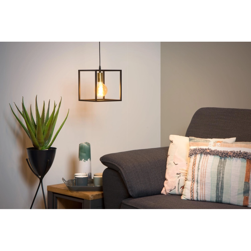 Hanglamp Ruben zwart Lucide 5411212000156