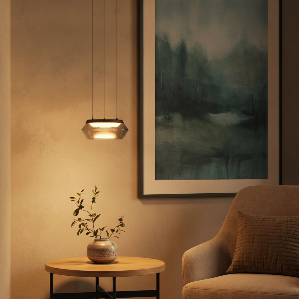 Strakke hanglamp Jailyn 1-lichts
