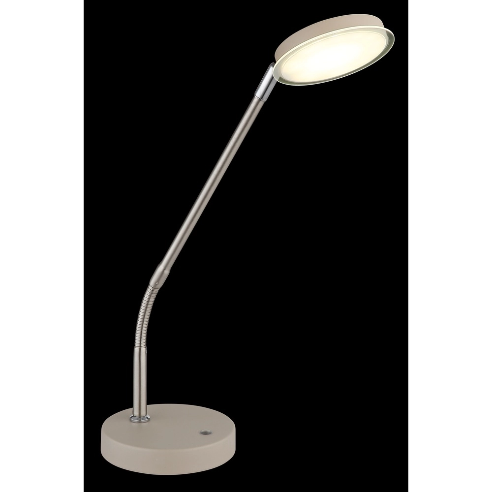 Bureaulamp Silvio zand bruin Globo 9007371593033