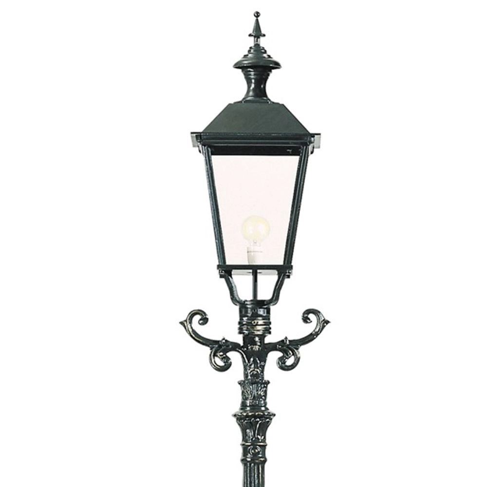 Nostalgische tuinlamp Wenen zwart KS verlichting 8714732081146