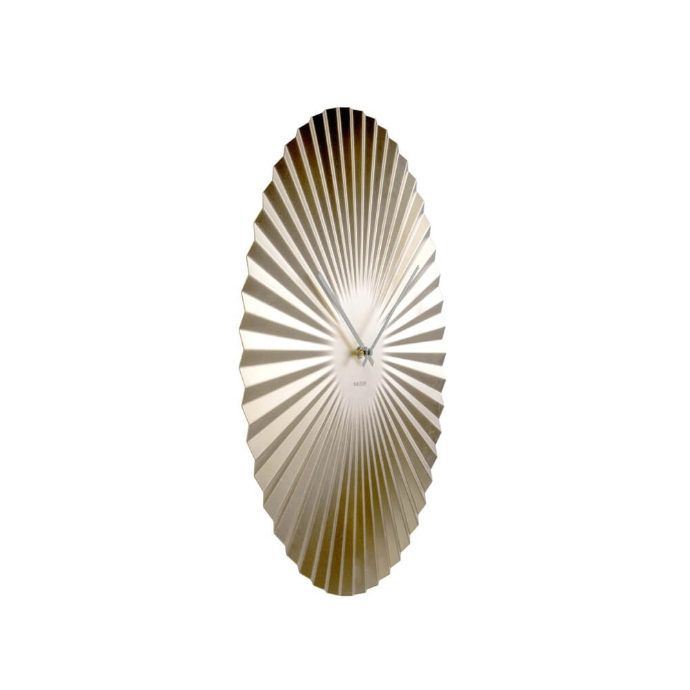 Wandklok Sensu XL goud - Ø 50cm Karlsson 8714302613593