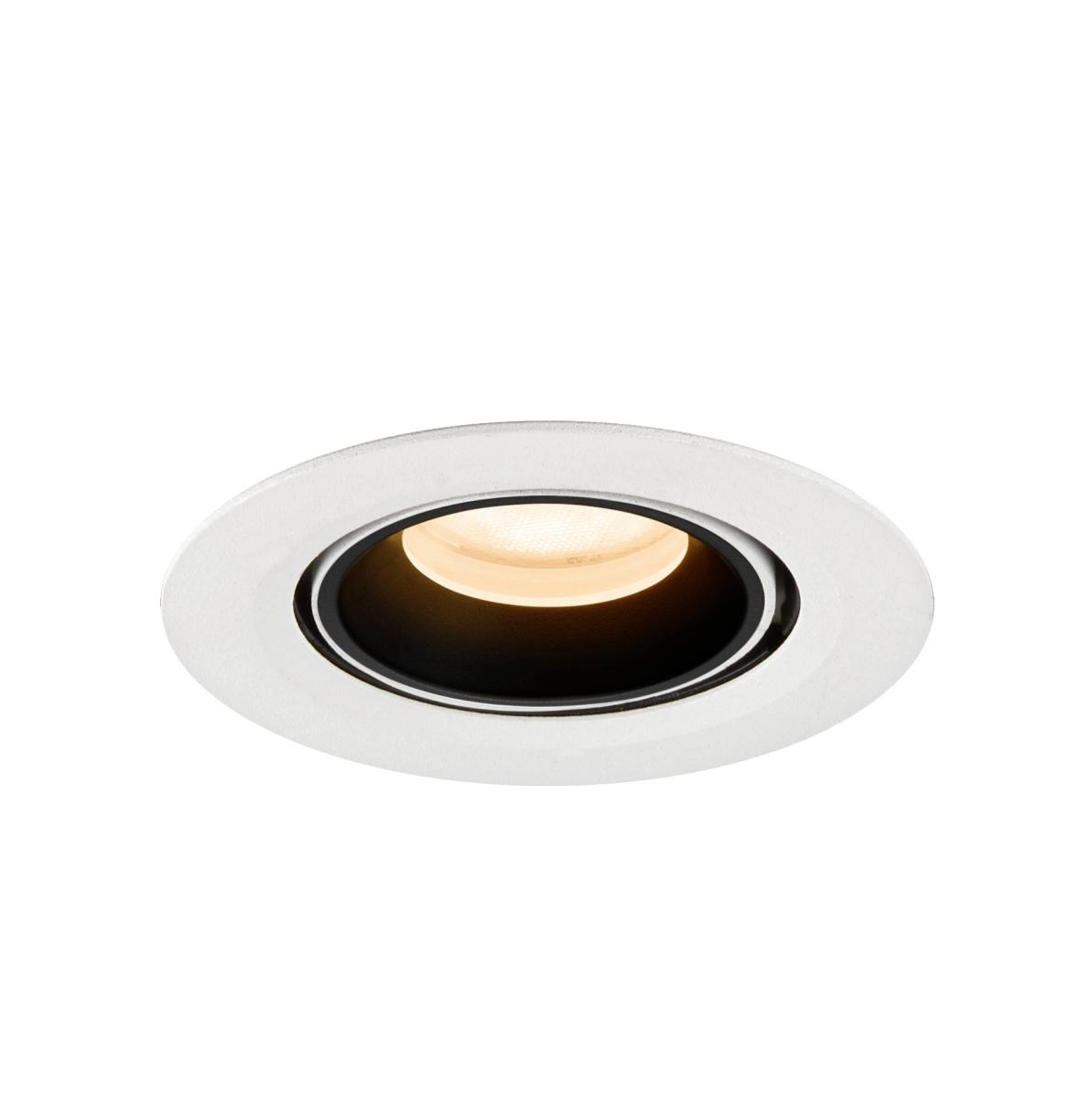 Inbouwspot Numinos Gimble XS wit/zwart 2700K - 55gr SLV 4024163307130