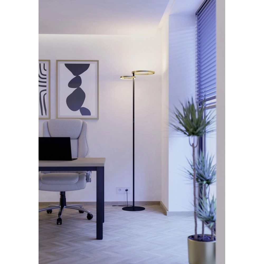 Design vloerlamp Castelpoto 1 goud Eglo 9008606357321