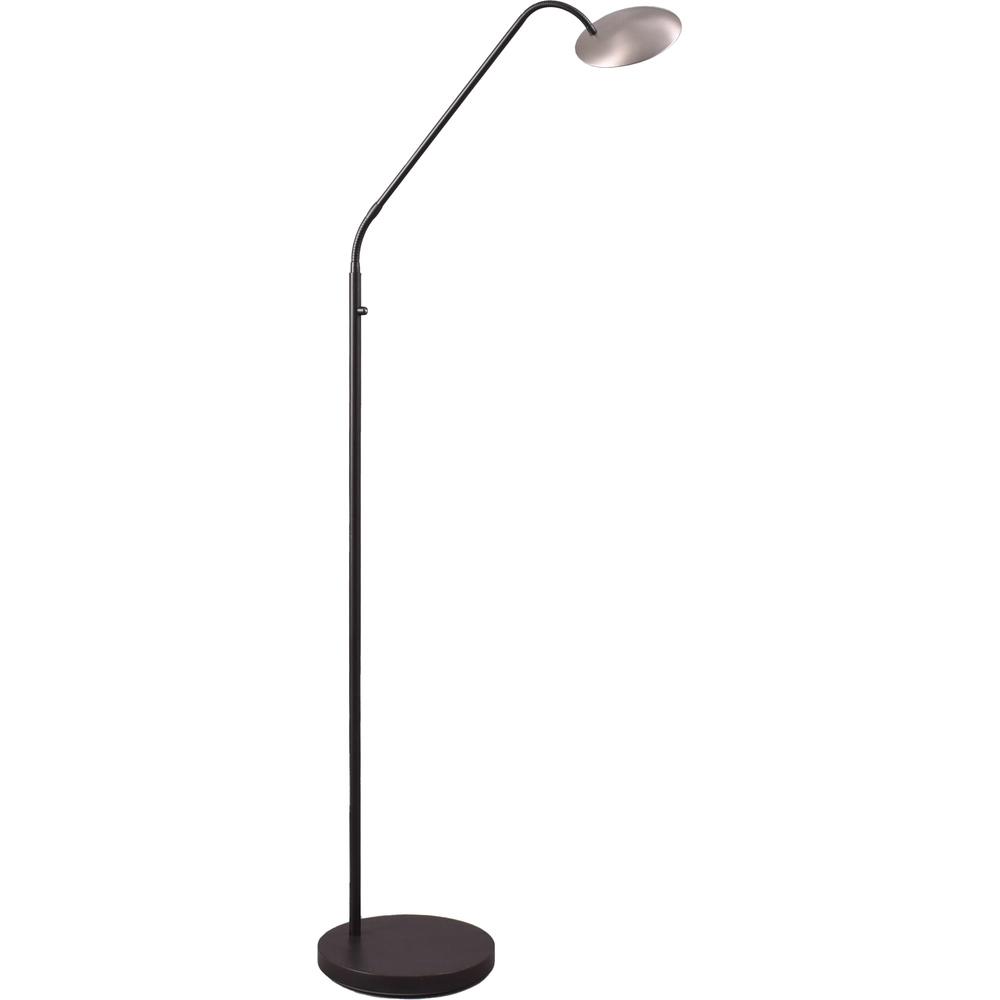 Flex leeslamp Scala zwart met nikkel