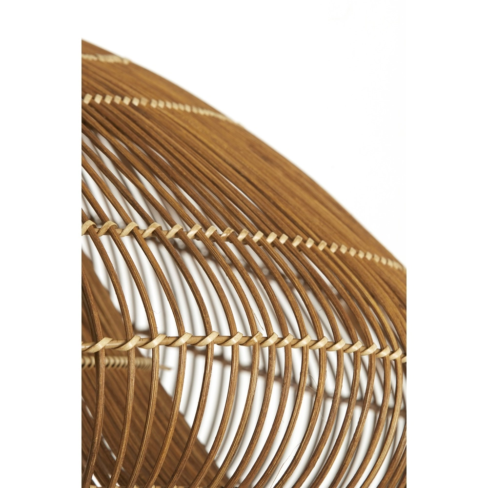 Rotan hanglamp Janzur Ø 65cm - donkerbruin Light & Living 8717807820565
