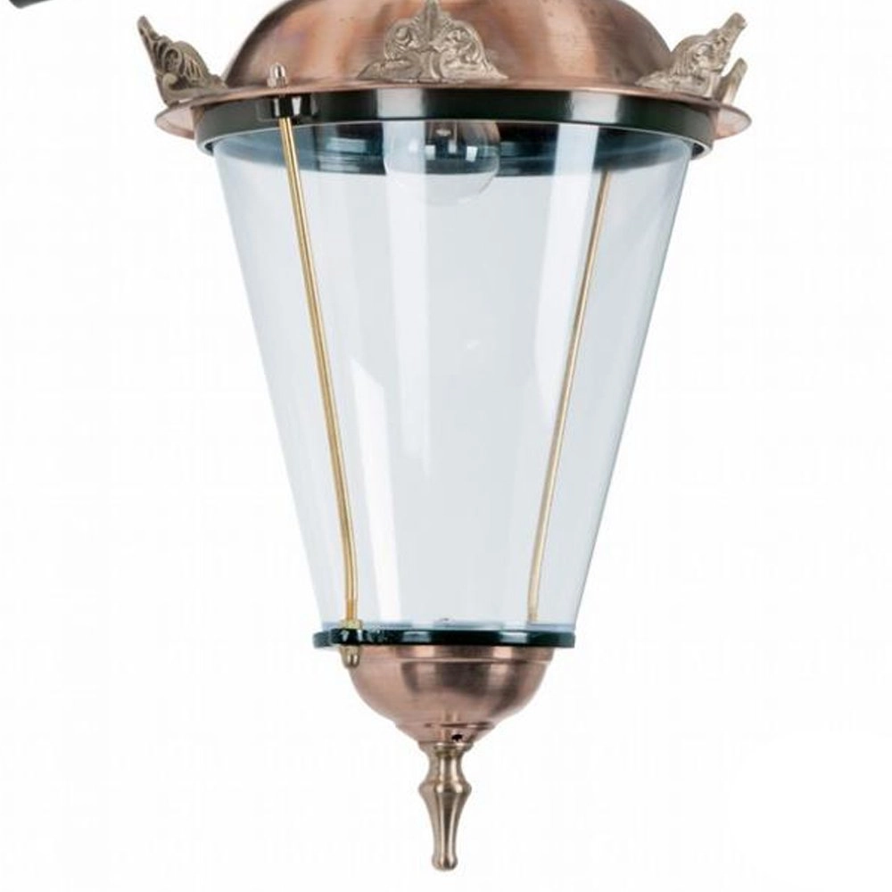 Nostalgische buitenlamp Volendam 3 met kronen - zwart KS verlichting 8714732130844