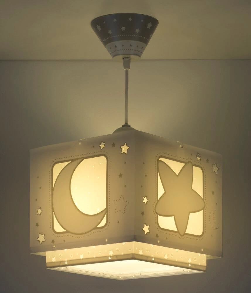 Kinderkamer hanglamp Moonlight grijs Dalber 8420406002866