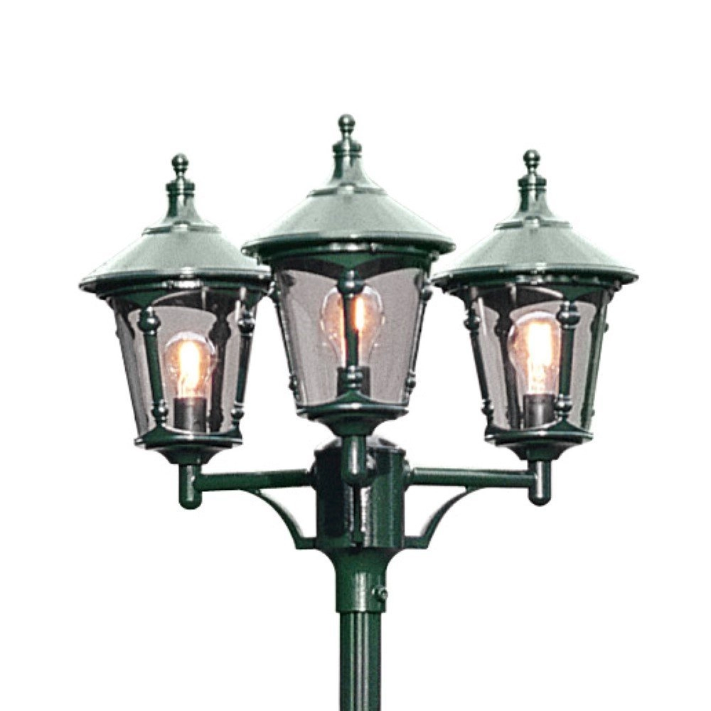 Lantaarnlamp Virgo 3-lichts groen