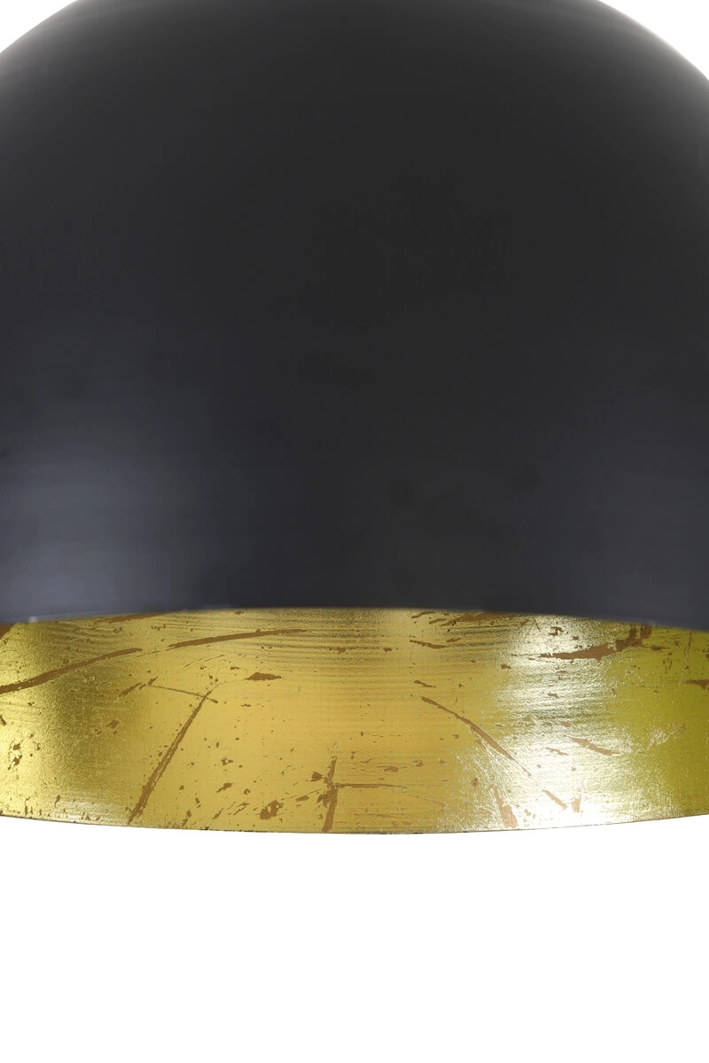Landelijke hanglamp Kylie zwart Ø 30cm Light & Living 8717807083182