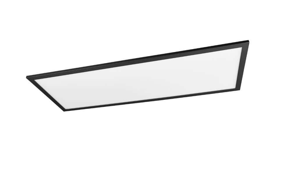 Plafonnière Alpha 80cm - 3000K zwart