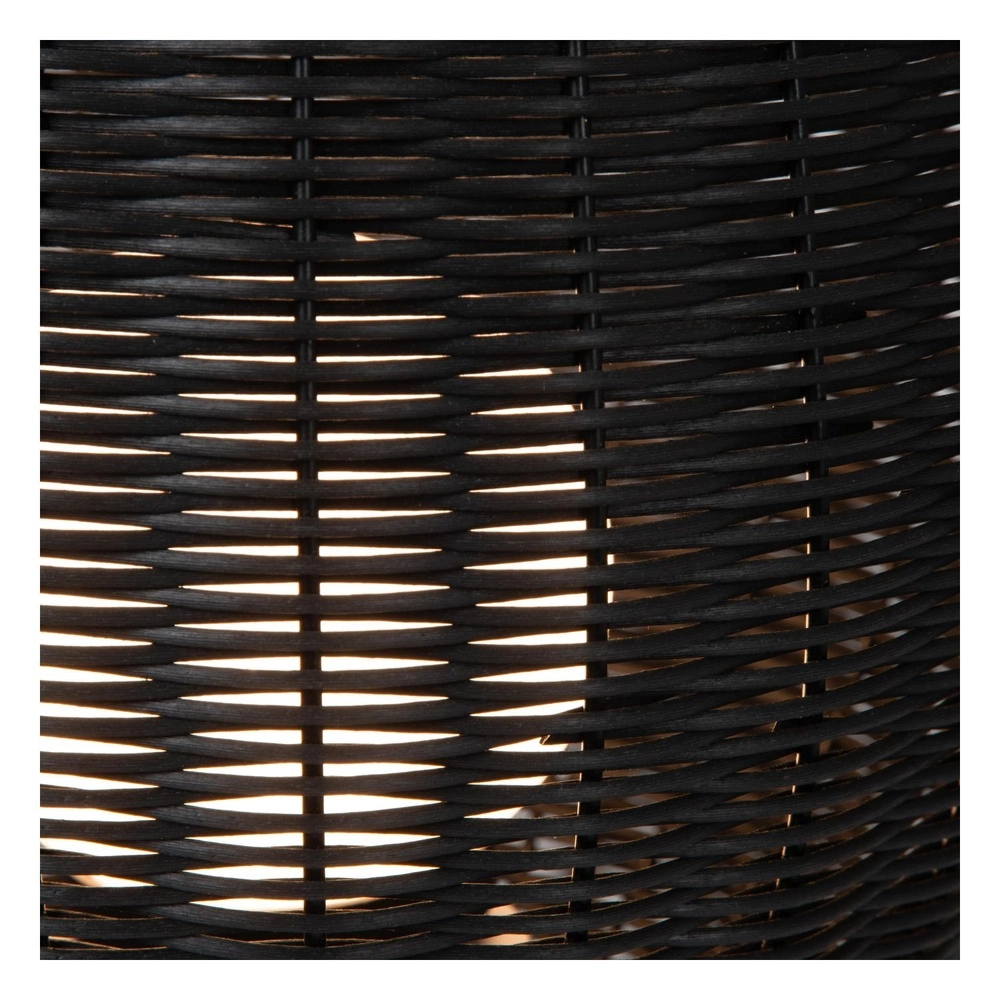 Tafellamp oplaadbaar Colin Ip44 zwart Lucide 5411212031860