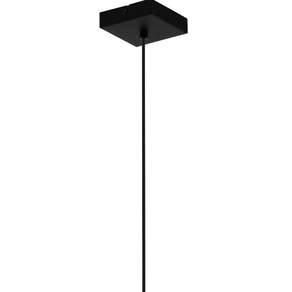 Houten hanglamp Granados met grijze kap Stars of Light 9008606240203
