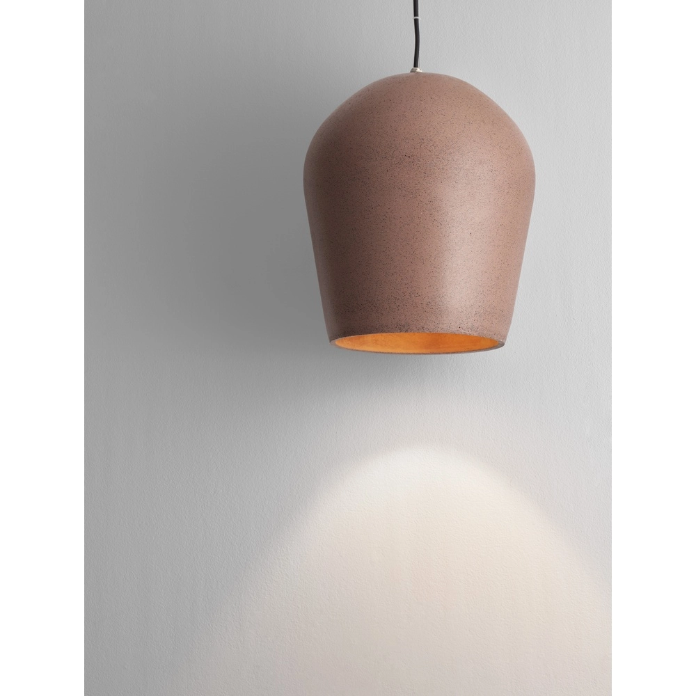 Hanglamp Omio Ø 29cm aarde bruin Lyora 5212017468888