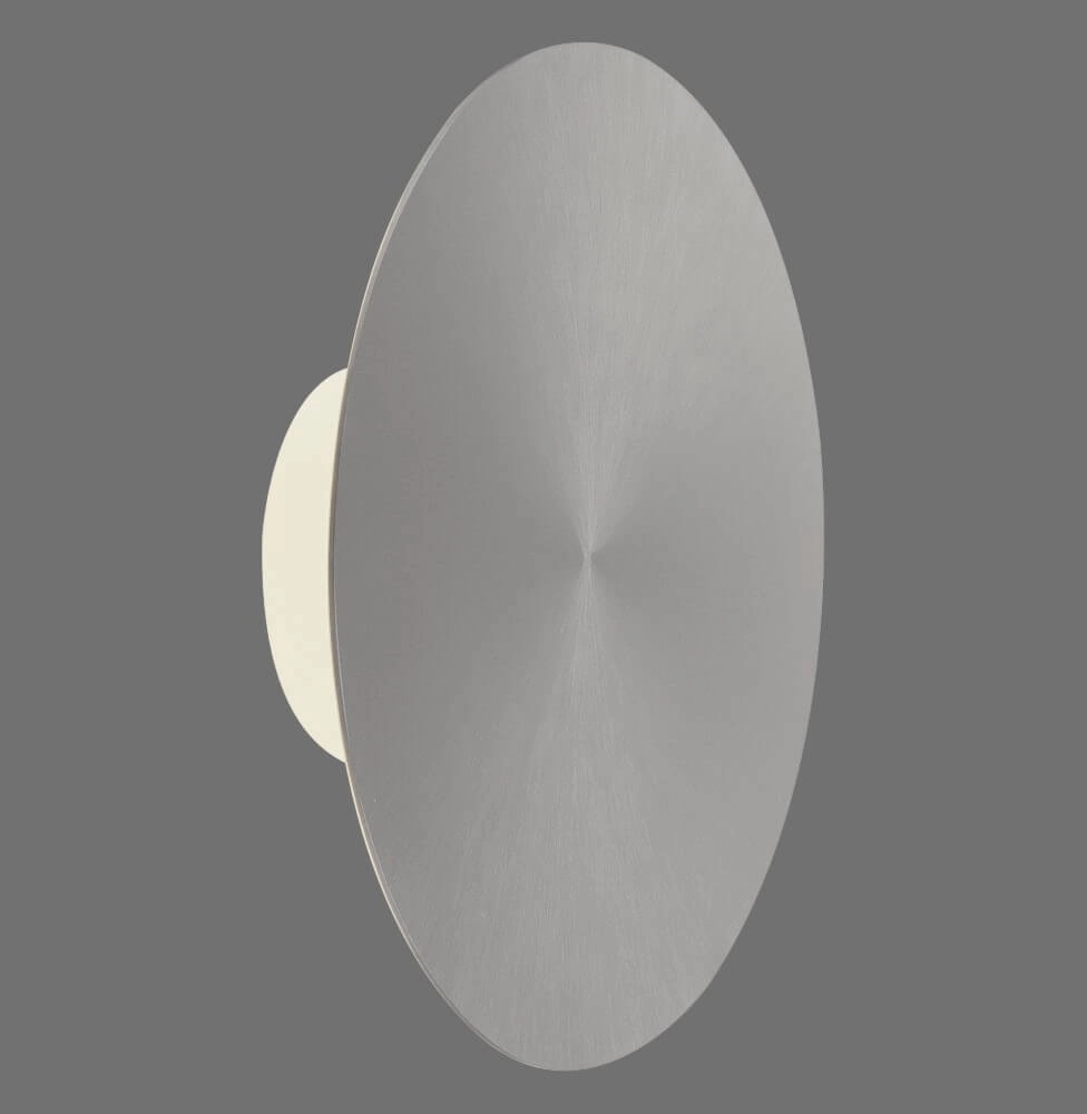 Design wandlamp Akku Puntua Ø 25cm grijs Paul Neuhaus 4012248372517