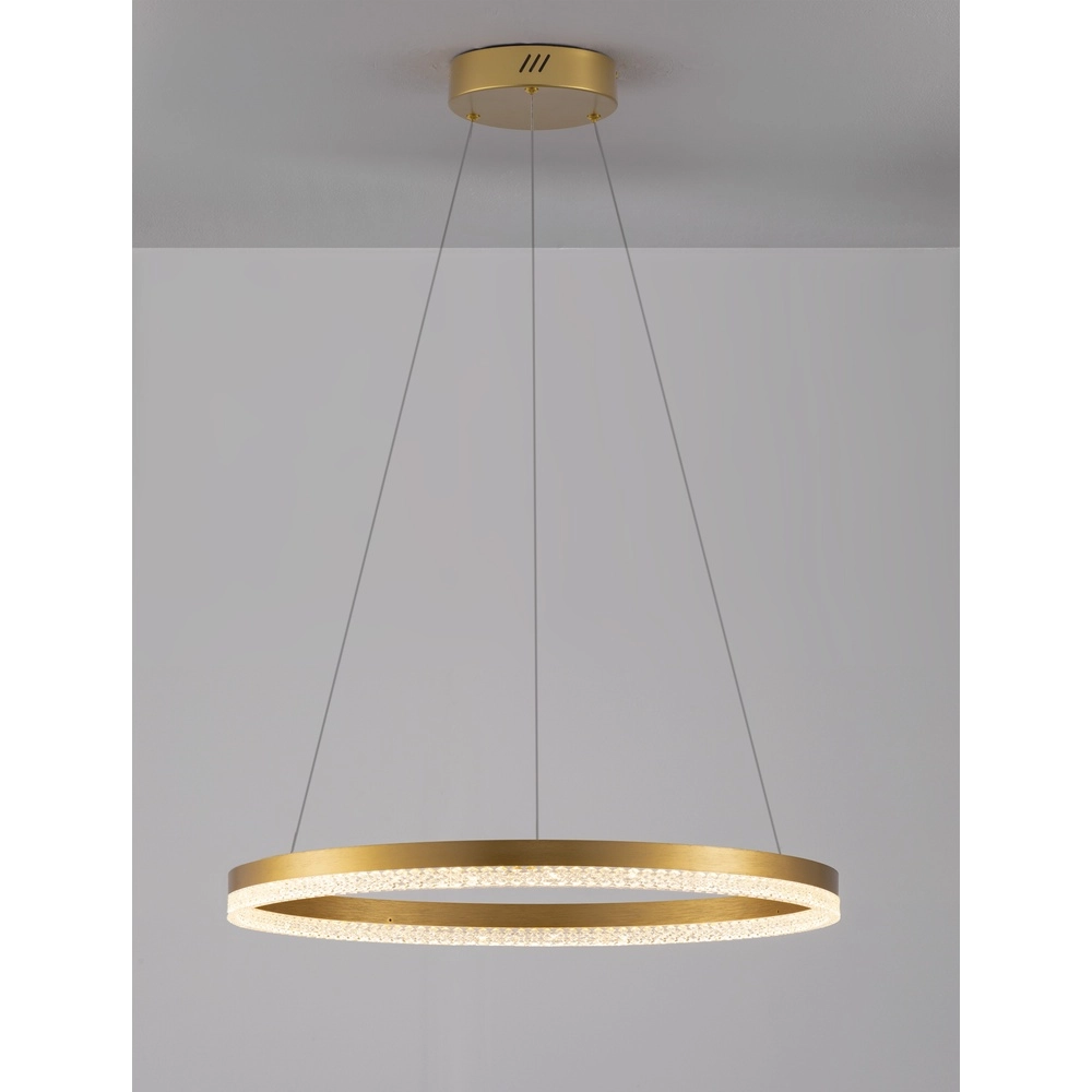 Hanglamp Adria goud Ø 60cm Lyora 5212017443793