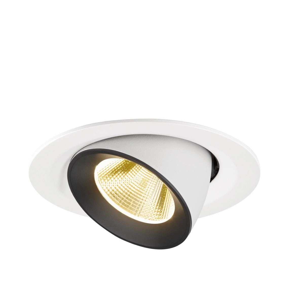 Inbouwspot Numinos Gimble M wit/zwart 3000K - 20gr SLV 4024163311861