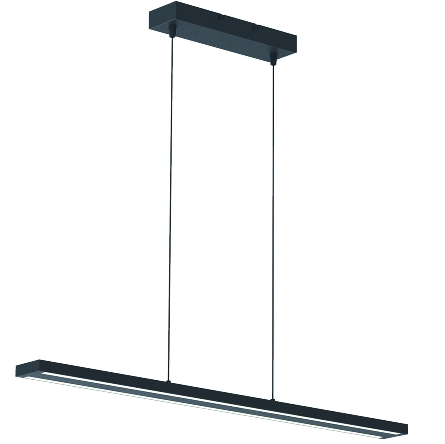 Led hanglamp Zelena Motion verstelbaar 80cm zwart