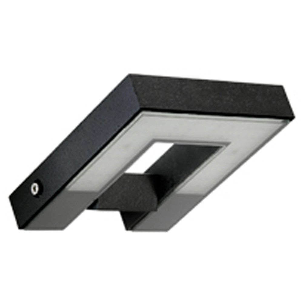muurspot Strunk 25cm - zwart