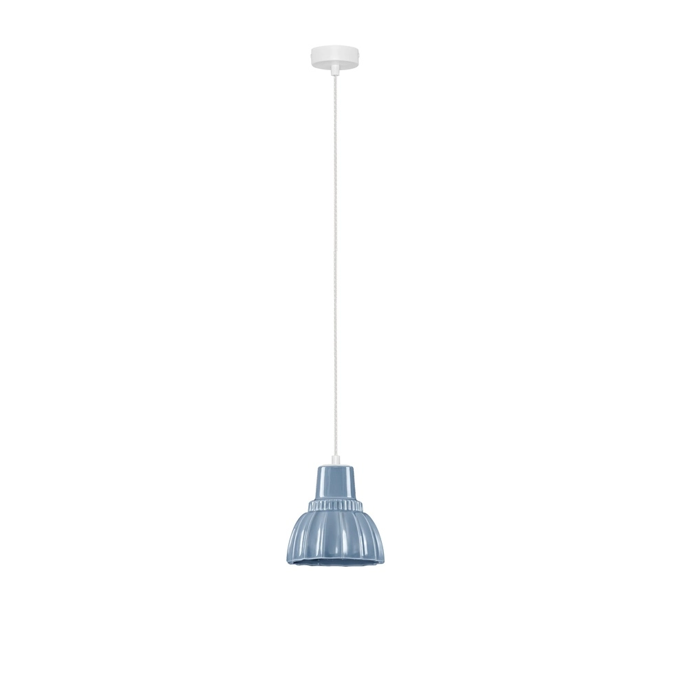 Hanglamp Picco wit met blauw Lyora 5212017495372