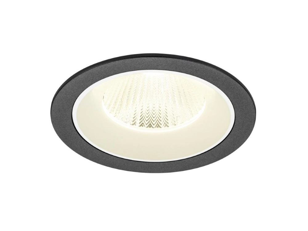 Inbouwspot Numinos L zwart/wit 4000K - 40gr SLV 4024163309585