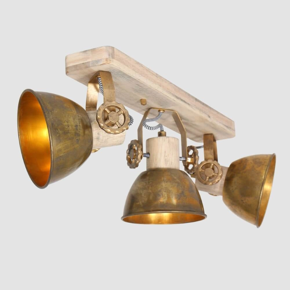 3-lichts opbouwspot Gearwood Steinhauer 8712746135046