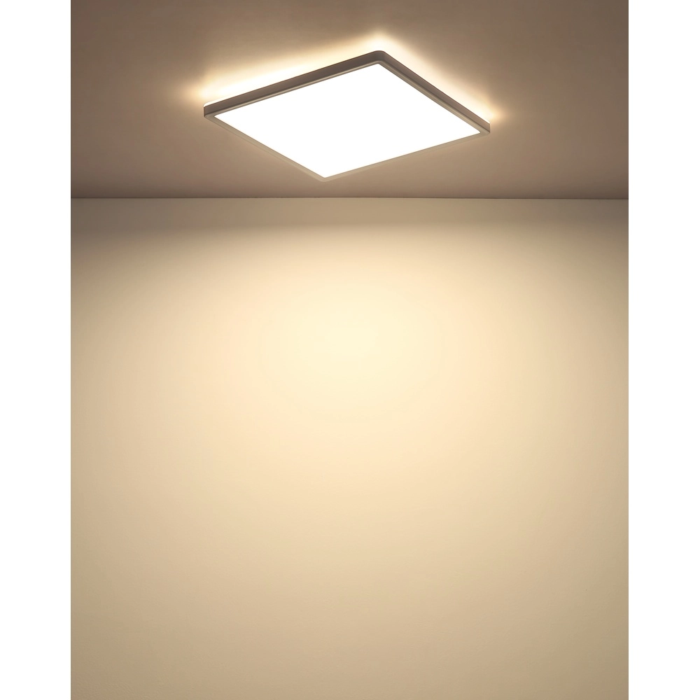 Plafonniere Sapana vierkant 29,4cm wit Globo 9007371402403