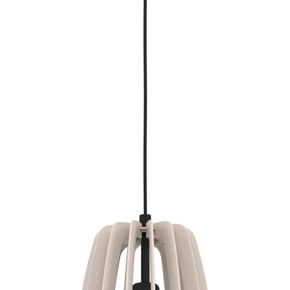 Witte hanglamp Bajazzara Ø 26cm Eglo 9008606244324