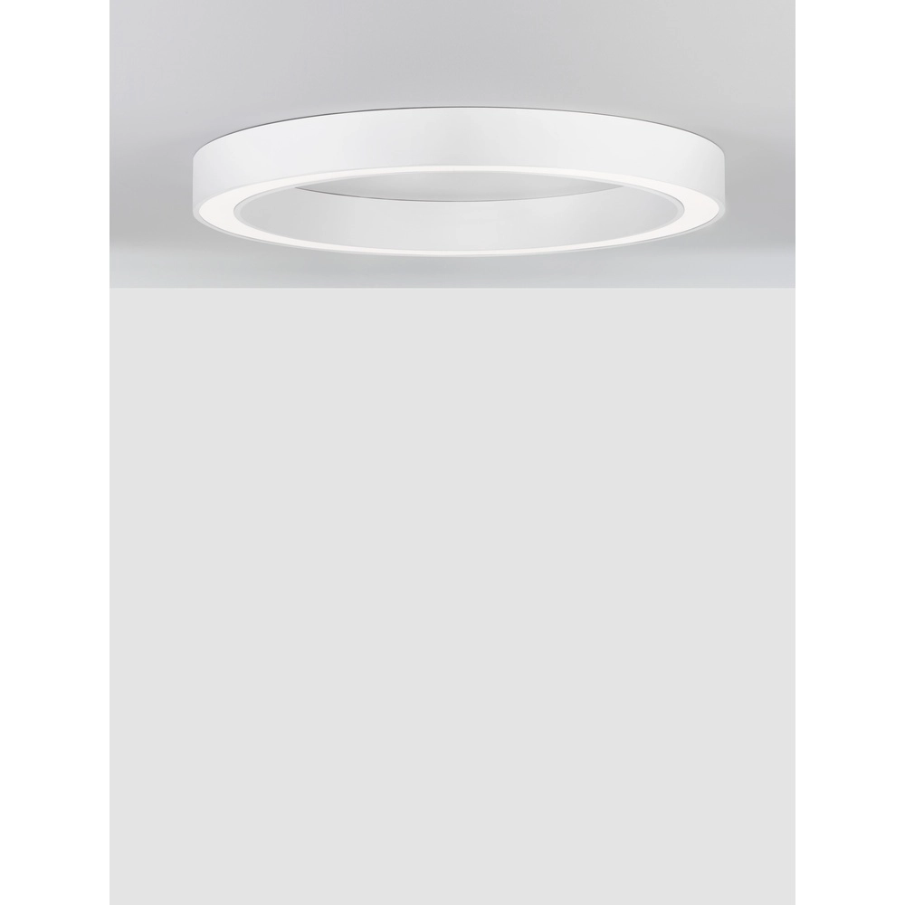 Plafondlamp Morbido wit Ø 80cm