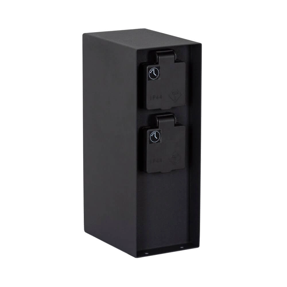 Stopcontact paal Contact 2x stopcontact - timer KS verlichting 8714732773706