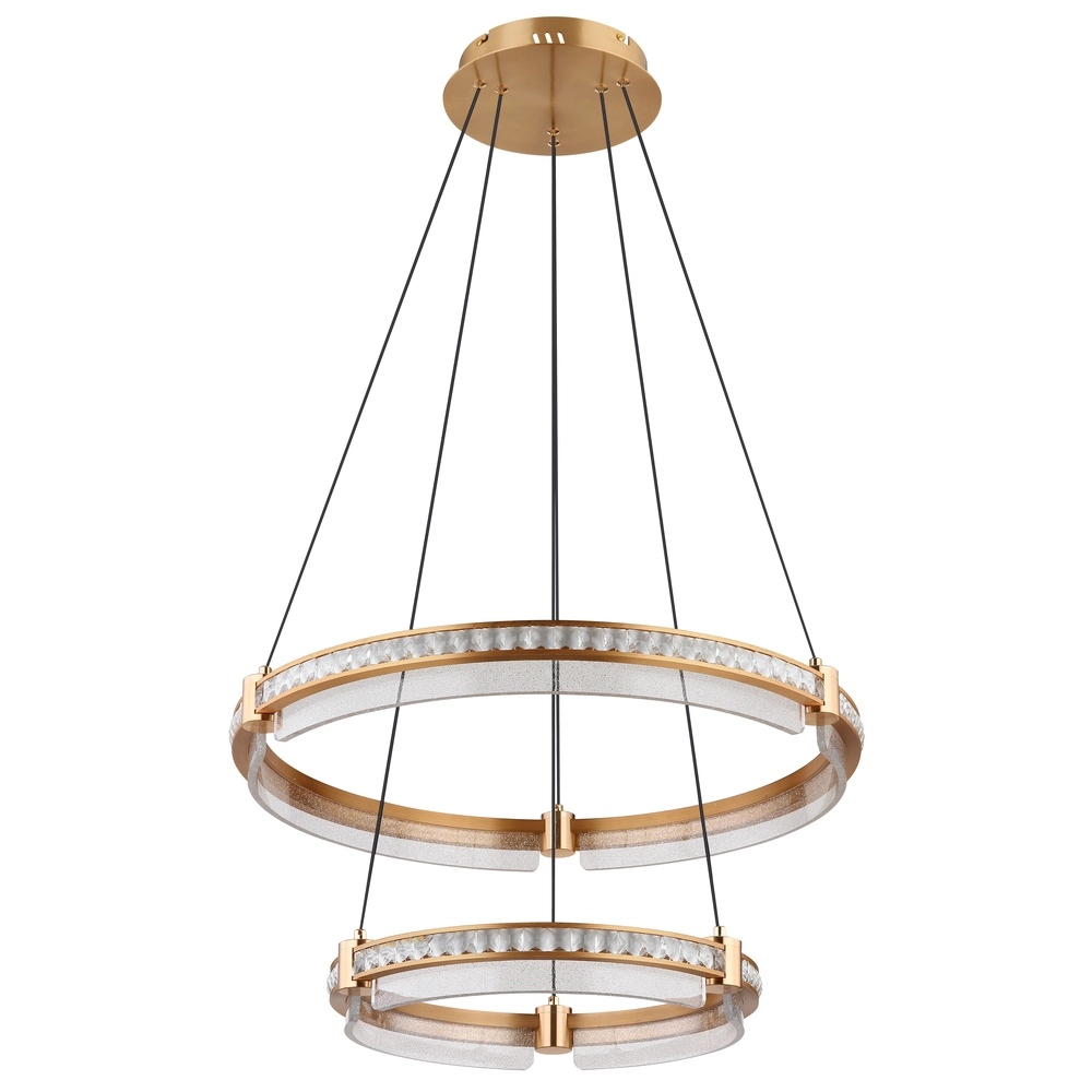 Hanglamp Blondie goud Ø 60cm Globo 9007371446469