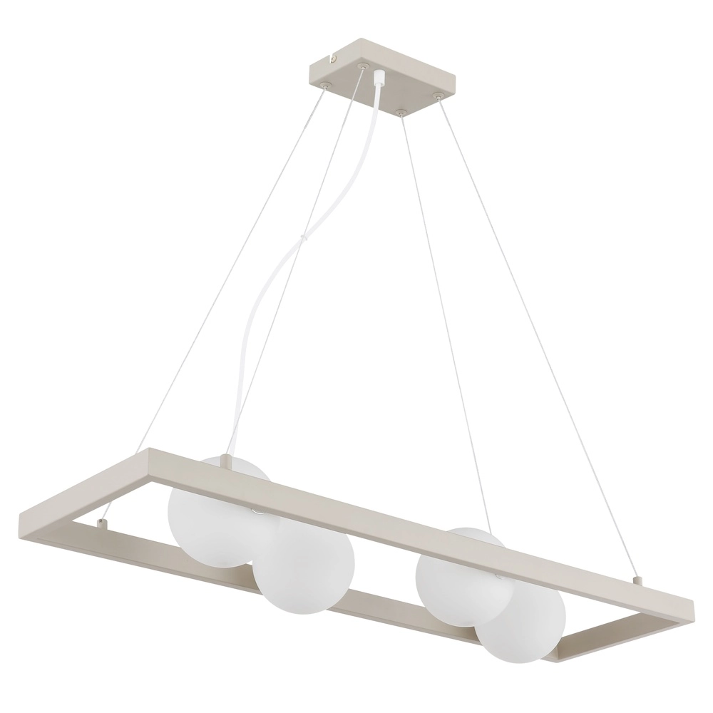 Design hanglamp Nanda zand bruin Globo 9007371576036