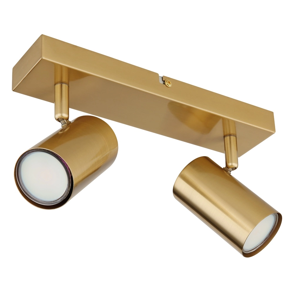Plafondlamp 2-lichts Robby goud Globo 9007371455072