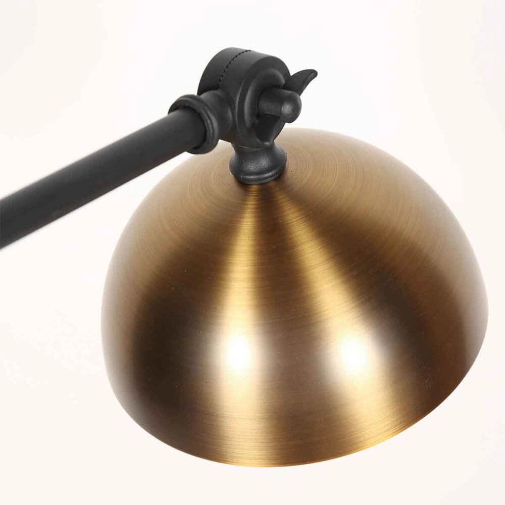 Wandlamp Pintino zwart met brons Steinhauer 8712746176506