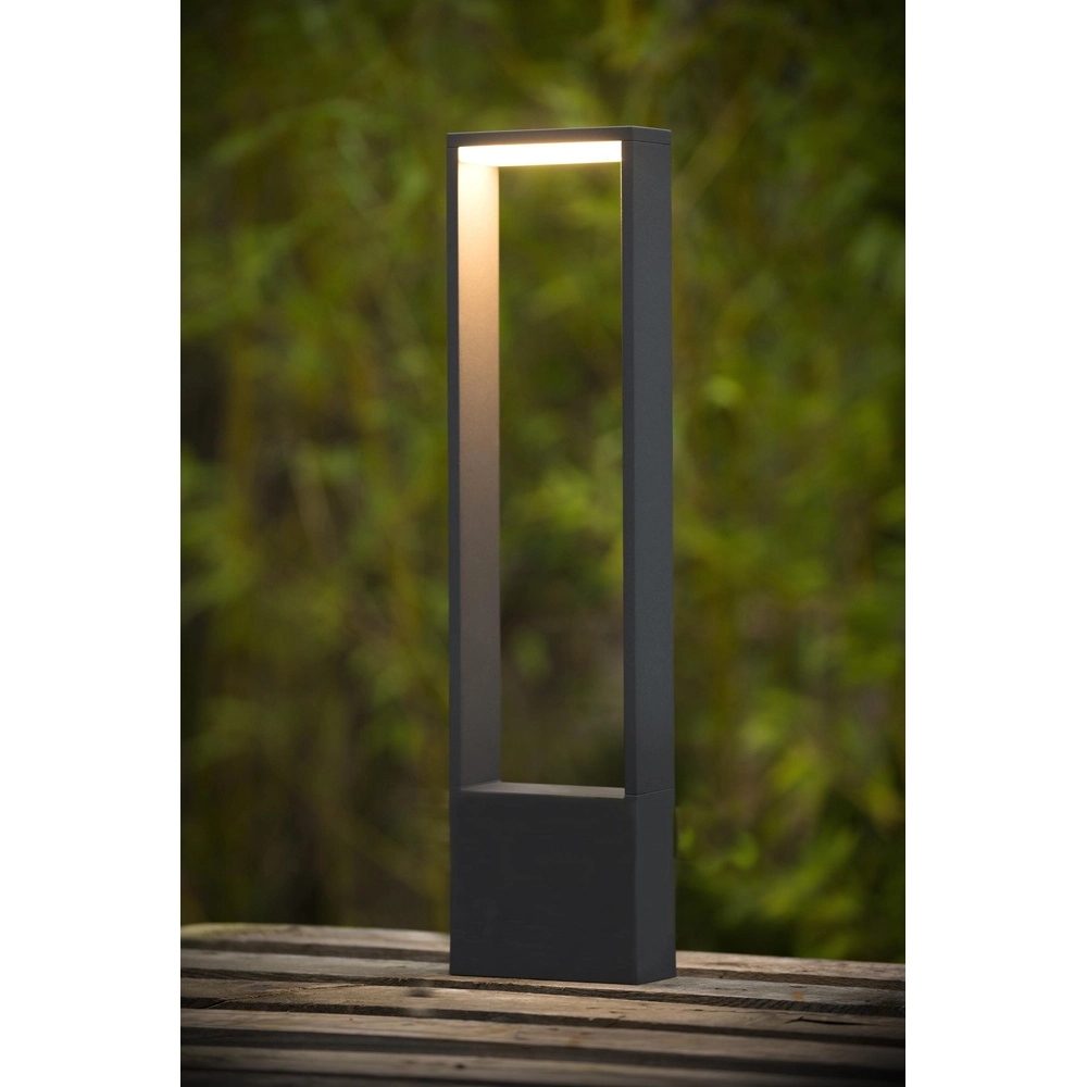 Design tuinlamp Goa antraciet Lucide 5411212281180