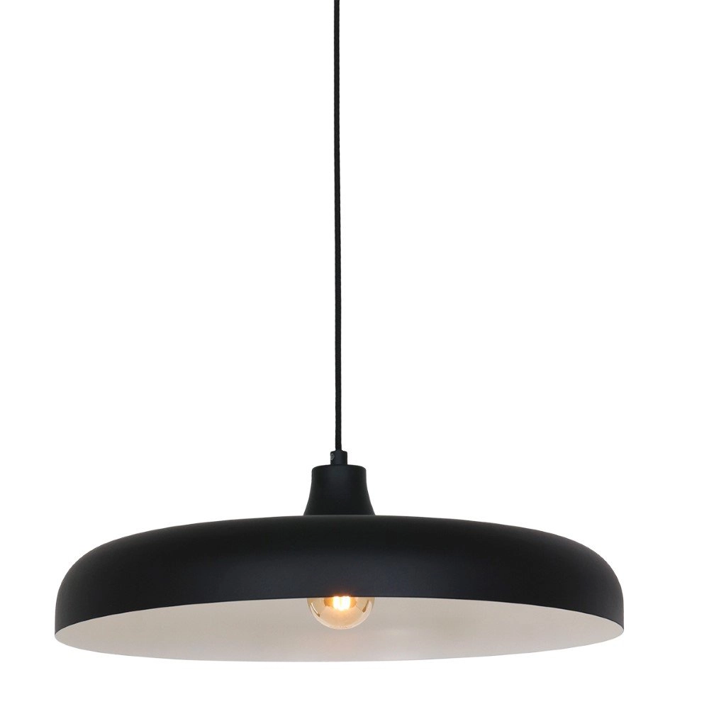 Zwarte hanglamp Krisip Ø 50cm